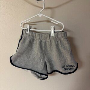 Brandy Melville Gray Los Angeles Shorts
